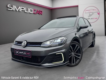 Volkswagen golf 1.4 tsi 204 hybride rechargeable dsg6 gte - suivi à jour volkswagen - carplay - toit ouvrant - caméra...