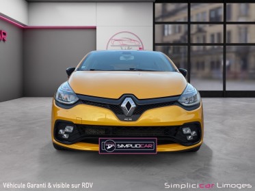 Renault clio iv 1.6 turbo 220 edc rs trophy suivi renault complet garantie 12 mois occasion simplicicar limoges  simplicicar...