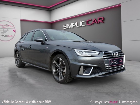 Audi a4 avant 35 tdi 150 s tronic 7 s line garantie 12 mois occasion simplicicar limoges  simplicicar simplicibike france