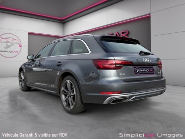 Audi a4 avant 35 tdi 150 s tronic 7 s line garantie 12 mois occasion simplicicar limoges  simplicicar simplicibike france