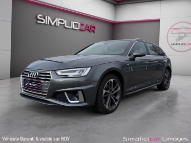 Audi a4 avant 35 tdi 150 s tronic 7 s line garantie 12 mois occasion simplicicar limoges  simplicicar simplicibike france