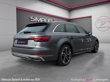 Audi a4 avant 35 tdi 150 s tronic 7 s line garantie 12 mois occasion simplicicar limoges  simplicicar simplicibike france