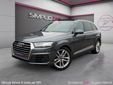 Audi q7 q7 3.0 v6 tdi clean diesel 272 tiptronic 8 quattro 7pl s line occasion simplicicar lyon nord simplicicar simplicibike...