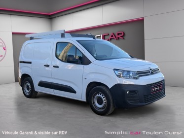 Citroen berlingo fourgon m bluehdi 100 ss business garantie 12 mois occasion simplicicar toulon ouest simplicicar...