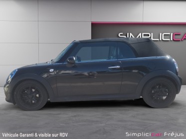 Mini cabriolet r57 1.6i - 122 cooper a intérieur cuir, regulateur de vitesse garantie 12 mois occasion simplicicar frejus ...