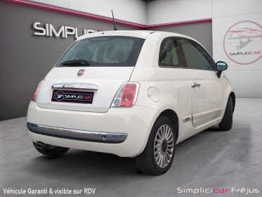 Fiat 500 1.2 8v 69 ch lounge garantie 12mois occasion simplicicar frejus  simplicicar simplicibike france