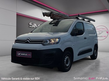 Citroen berlingo fourgon van van m 650 bluehdi 100 ss bvm6 driver galerie caméra de recul occasion simplicicar frejus ...
