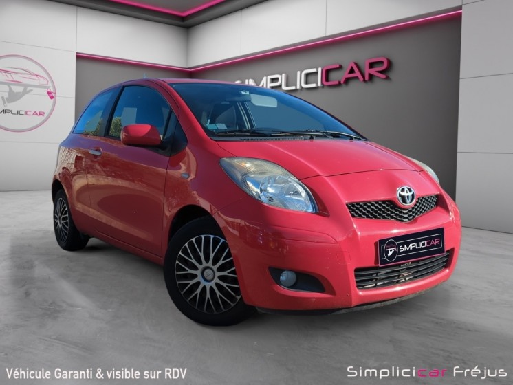 Toyota yaris 1.4 - 90 d-4d fap in commande au volant clim garantie 12 mois occasion simplicicar frejus  simplicicar...