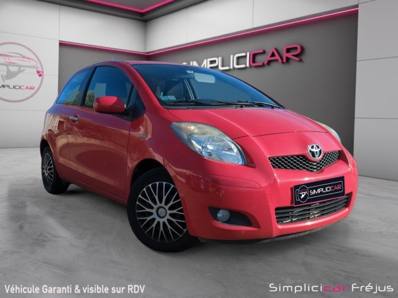 Toyota yaris 1.4 - 90 d-4d fap in commande au volant clim garantie 12 mois occasion simplicicar frejus  simplicicar...