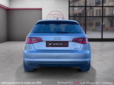 Audi a3 sportback 2.0 tdi 150 quattro advanced occasion simplicicar velay simplicicar simplicibike france