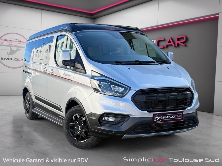 Ford  transit custom  2.0 ecoblue 150ch dethleffs globevan trail two occasion simplicicar toulouse sud simplicicar...