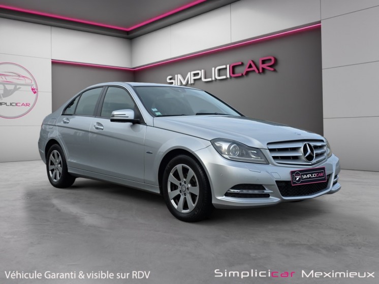 Mercedes classe c 180 cdi blueefficiency avantgarde executive a bluetooth garantie 12 mois occasion simplicicar meximieux...