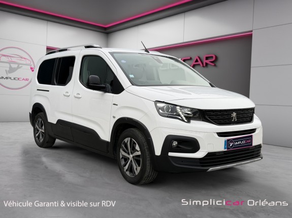 Peugeot rifter long gt line keyless go caméra 180° carplay régulateur de vitesse garantie constructeur occasion...