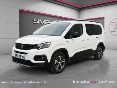 Peugeot rifter long gt line keyless go caméra 180° carplay régulateur de vitesse garantie constructeur occasion...