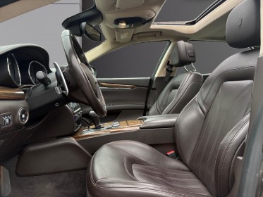 Maserati quattroporte v6 3.0 275 d a granlusso, caméra av/ar/360, carplay, toit ouvrant, garantie 12 mois. occasion...