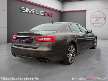 Maserati quattroporte v6 3.0 275 d a granlusso, caméra av/ar/360, carplay, toit ouvrant, garantie 12 mois. occasion...
