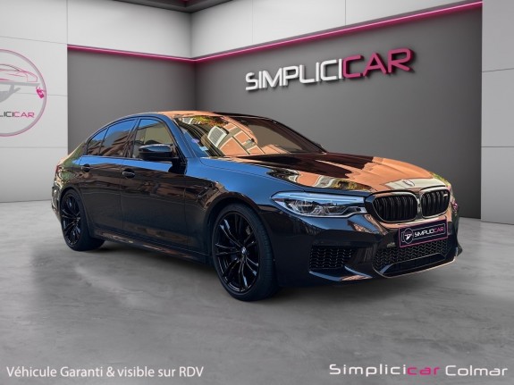 Bmw m5 f90 m5 competition 625cv 750nm xdrive 4x4 m steptronic 8 full black toit ouvrant jantes 20 pouces pack compétition......