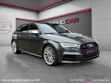 Audi s3 sportback 2.0 tfsi 310 s tronic 7 quattro garantie 12 mois occasion simplicicar le mans simplicicar simplicibike france