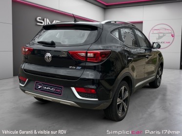Mg zs zs ev luxury camera de recul / carplay / sellerie cuir / siège chauffant garantie constructeur occasion paris 17ème...