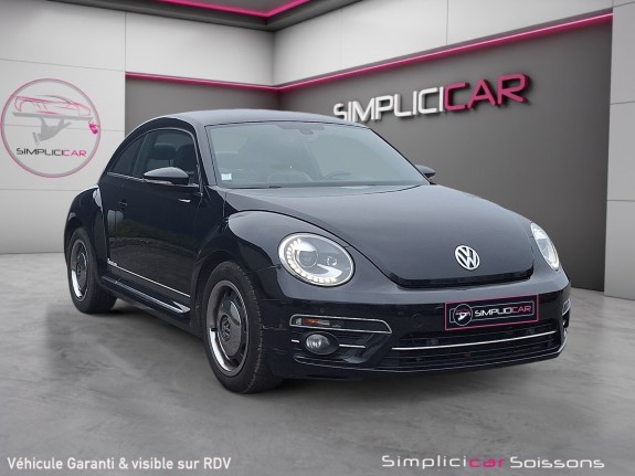 Volkswagen coccinelle 2.0 tdi 110 bmt bvm5 denim - suivi/distrib faite/radarsav/ar/caméra/carplay - garantie 12 mois...