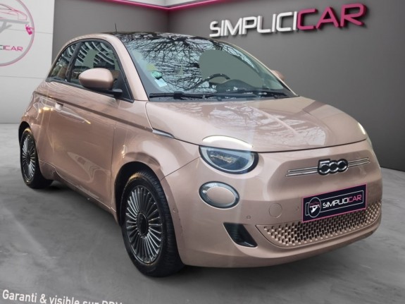 Fiat 500 nouvelle my22 serie 1 step 1 e 118 ch icône occasion paris 17ème (75)(porte maillot) simplicicar simplicibike france