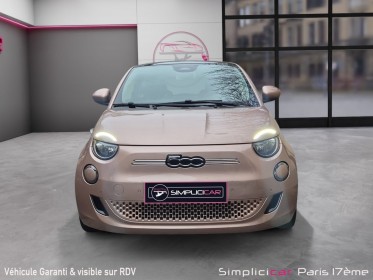 Fiat 500 nouvelle my22 serie 1 step 1 e 118 ch icône occasion paris 17ème (75)(porte maillot) simplicicar simplicibike france