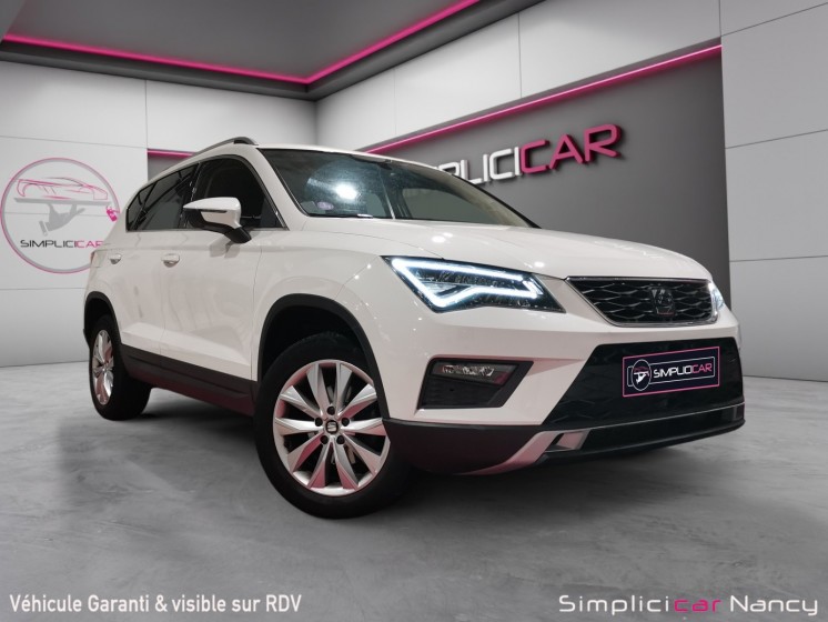 Seat ateca 1.0 tsi 115ch style origine france carplay garantie 12 mois occasion simplicicar nancy simplicicar simplicibike...