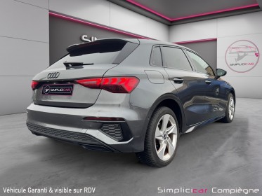 Audi a3 sportback 40 tfsie 204 s tronic 6 s line - suivi à jour audi - carplay - caméra - bo - faible km occasion...