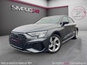 Audi a3 sportback 40 tfsie 204 s tronic 6 s line - suivi à jour audi - carplay - caméra - bo - faible km occasion...