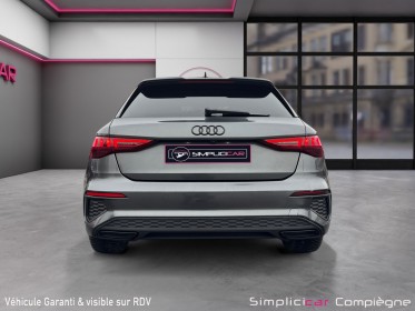 Audi a3 sportback 40 tfsie 204 s tronic 6 s line - suivi à jour audi - carplay - caméra - bo - faible km occasion...