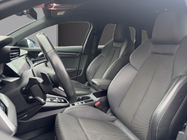 Audi a3 sportback 40 tfsie 204 s tronic 6 s line - suivi à jour audi - carplay - caméra - bo - faible km occasion...