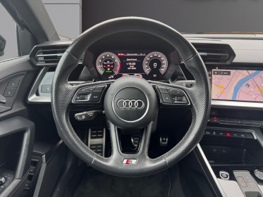 Audi a3 sportback 40 tfsie 204 s tronic 6 s line - suivi à jour audi - carplay - caméra - bo - faible km occasion...