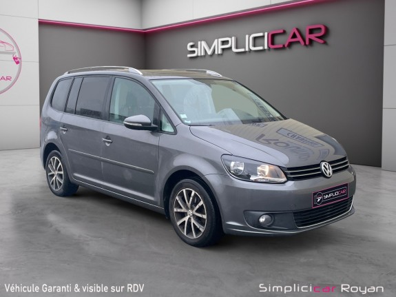 Volkswagen touran 1.6 tdi 105 ch confortline 7 places dsg 7 rapports / entretien à jour / ct ok / garantie 6 mois occasion...