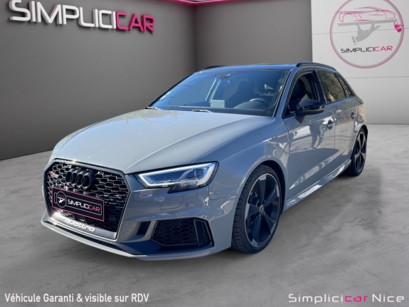 Audi rs3 sportback 2.5 tfsi 400 s tronic 7 quattro occasion  simplicicar nice - pfvauto simplicicar simplicibike france
