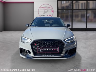 Audi rs3 sportback 2.5 tfsi 400 s tronic 7 quattro occasion  simplicicar nice - pfvauto simplicicar simplicibike france