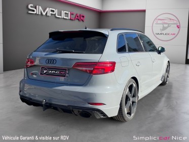 Audi rs3 sportback 2.5 tfsi 400 s tronic 7 quattro occasion  simplicicar nice - pfvauto simplicicar simplicibike france