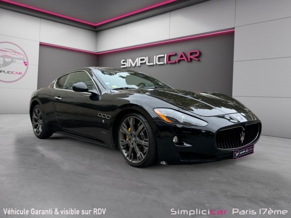 Maserati granturismo s 440ch garantie 12 mois frais a prevoir occasion paris 17ème (75)(porte maillot) simplicicar...