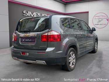 Chevrolet orlando 2.0 vcdi 130 lt-vehicule  7 places, rien a prevoir ! super voiture routiere et familliale. occasion paris...