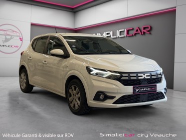 Dacia sandero eco-g 100 expression radar arr / carplay occasion simplicicar veauche simplicicar simplicibike france