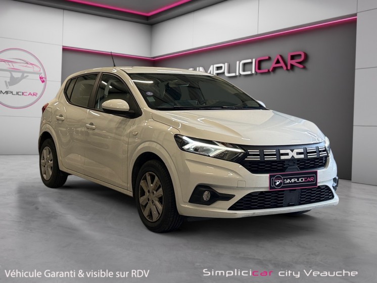 Dacia sandero eco-g 100 expression radar arr / carplay occasion simplicicar veauche simplicicar simplicibike france