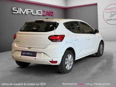 Dacia sandero eco-g 100 expression radar arr / carplay occasion simplicicar veauche simplicicar simplicibike france