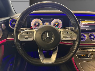 Mercedes classe e coupe 200 eqboost 197 9g-tronic amg line / toit ouvrant / système audio burmester / sièges chauffants...