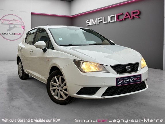 Seat ibiza 1.2 60 ch i tech plus -  peu kilomÉtrÉ - sellerie cuire - regulateur / limiteur de vitesse occasion simplicicar...