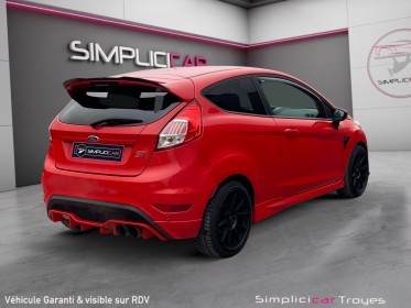 Ford fiesta 1.6 ecoboost 182 st keyless radars de recul régulateur de vitesse garantie 12 mois occasion barberey simplicicar...