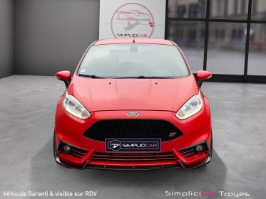 Ford fiesta 1.6 ecoboost 182 st keyless radars de recul régulateur de vitesse garantie 12 mois occasion barberey simplicicar...