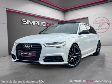 Audi a6 avant v6 3.0 bitdi 320 tiptronic 8 quattro s line/full suivi audi/garantie 12 mois occasion simplicicar annecy...