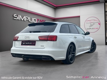 Audi a6 avant v6 3.0 bitdi 320 tiptronic 8 quattro s line/full suivi audi/garantie 12 mois occasion simplicicar annecy...