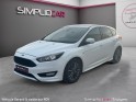 Ford focus 1.0 ecoboost 125 ss st line régulateur de vitesse caméra garantie 12 mois occasion barberey simplicicar...