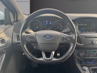 Ford focus 1.0 ecoboost 125 ss st line régulateur de vitesse caméra garantie 12 mois occasion barberey simplicicar...
