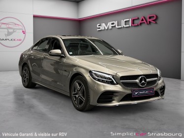 Mercedes classe c 300 e 9g-tronic amg line suivi complet mercedes - toit ouvrant - camera - int led ambiance occasion...